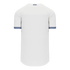 Athletic Knit Full Button Baseball Jersey with Braided Trim (BA5500)